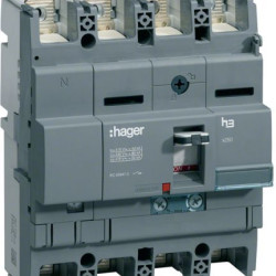 Автоматичний вимикач Hager HNB201H x250 In=200А 4P 40кА
