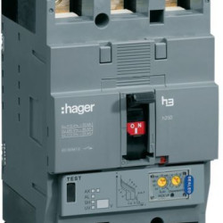 Автоматичний вимикач Hager HNC125H h250 In=125А 3P 50кА LSI