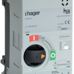 Моторний привід Hager HXB042H для вимикачів x250 110-240В