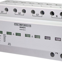 Обмежувач перенапруги ETI 002440374 ETITEC T WENT 320/25 (3+1 8p TT) RC