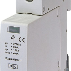 Обмежувач перенапруги ETI 002440394 ETITEC C T2 275/20 (1+0) 1p RC