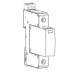 Обмежувач перенапруги ETI 002440394 ETITEC C T2 275/20 (1+0) 1p RC