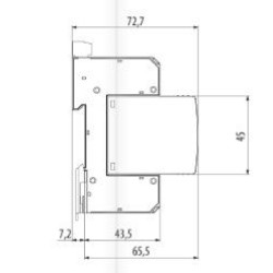 Обмежувач перенапруги ETI 002440395 ETITEC C T2 275/20 (4+0) 4p