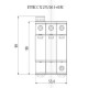 Обмежувач перенапруги ETI 002440399 ETITEC C T2 275/20 (3+0) 3p