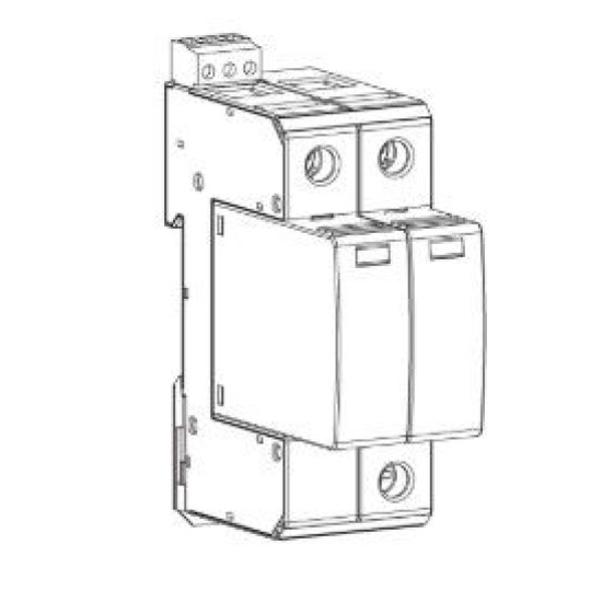 Обмежувач перенапруги ETI 002440401 ETITEC C T2 275/20 (1+1) 2p
