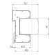 Обмежувач перенапруги ETI 002440420 ETITEC D T3 440/3 (1+0) 1p RC