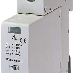 Обмежувач перенапруги ETI 002440420 ETITEC D T3 440/3 (1+0) 1p RC