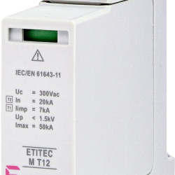 Обмежувач перенапруги ETI 002440500 ETITEC M T12 300/7 (1+0 2p TNC)