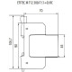 Обмежувач перенапруги ETI 002440500 ETITEC M T12 300/7 (1+0 2p TNC)