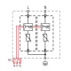 Обмежувач перенапруги ETI 002440502 ETITEC M T12 300/7 (2+0 2p TNC-S)