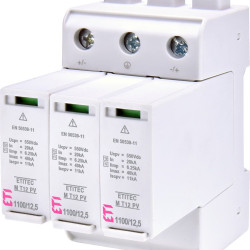 Обмежувач перенапруги ETI 002440511 ETITEC M T12 PV 1100/12 5 Y (для PV систем)
