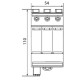 Обмежувач перенапруги ETI 002440514 ETITEC M T12 PV 1500/10 Y RC (для PV систем)