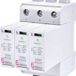 Обмежувач перенапруги ETI 002440514 ETITEC M T12 PV 1500/10 Y RC (для PV систем)