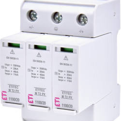 Обмежувач перенапруги ETI 002440515 ETITEC M T2 PV 1100/20 Y (для PV систем)