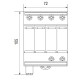 Обмежувач перенапруги ETI 002440550 ETITEC SM T12 300/12.5 (3+1 4p TT TN-S)