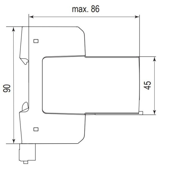 Обмежувач перенапруги ETI 002440550 ETITEC SM T12 300/12.5 (3+1 4p TT TN-S)