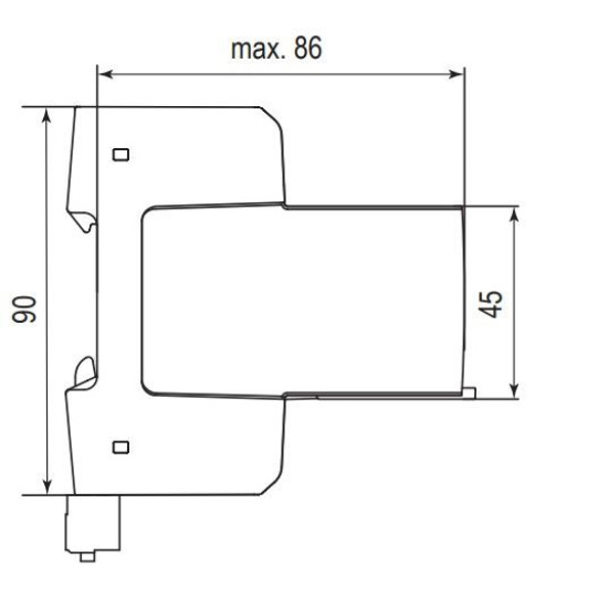 Обмежувач перенапруги ETI 002440560 ETITEC SM T12 300/25 (3+0 6p TNC)