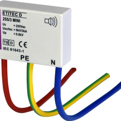Обмежувач перенапруги ETI 002441632 ETITEC D 255/3 (2+0) MINI