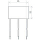 Обмежувач перенапруги ETI 002441632 ETITEC D 255/3 (2+0) MINI