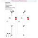 Обмежувач перенапруги ETI 002442902 ETITEC V T12 280/12.5 (2+0)
