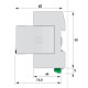 Обмежувач перенапруги ETI 002442915 ETITEC V T12 280/12.5 (3+0) RC