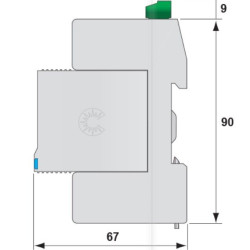 Обмежувач перенапруги ETI 002442968 ETITEC V 2T3 255/5 (2+0)
