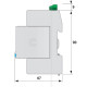 Обмежувач перенапруги ETI 002442968 ETITEC V 2T3 255/5 (2+0)