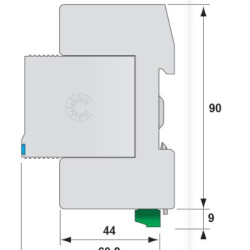 Обмежувач перенапруги ETI 002442971 ETITEC V 2T3 255/5 (4+0)