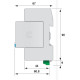 Обмежувач перенапруги ETI 002442979 ETITEC V 2T3 255/5 (3+1) RC