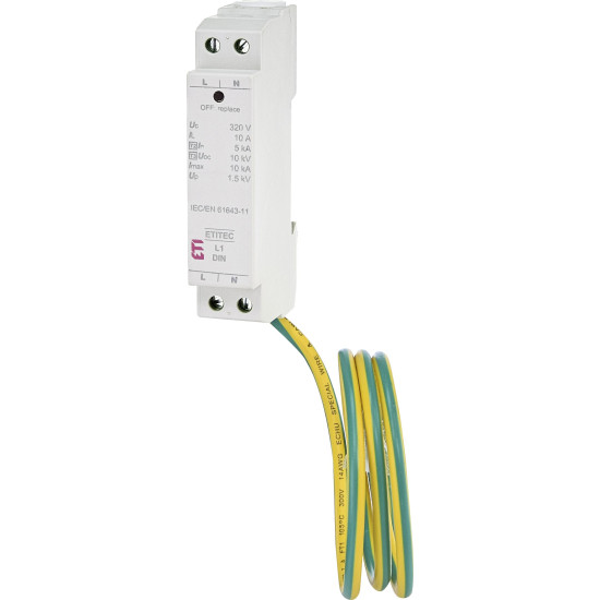 Обмежувач перенапруги ETI 002442985 ETITEC L1 DIN
