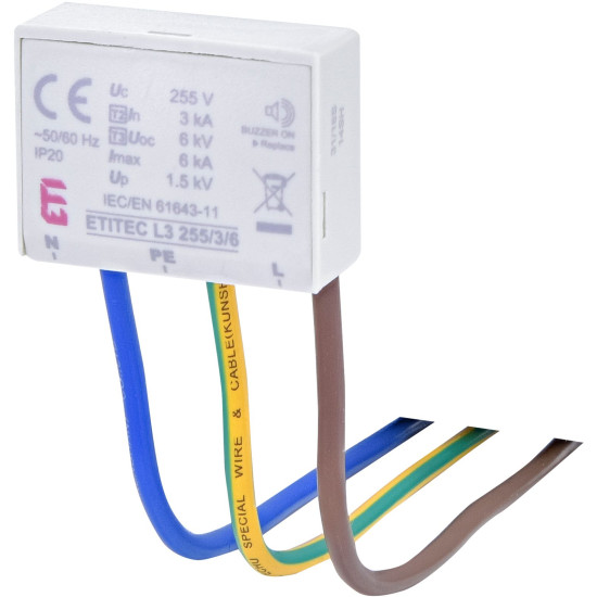 Обмежувач перенапруги ETI 002442987 ETITEC L3-600758