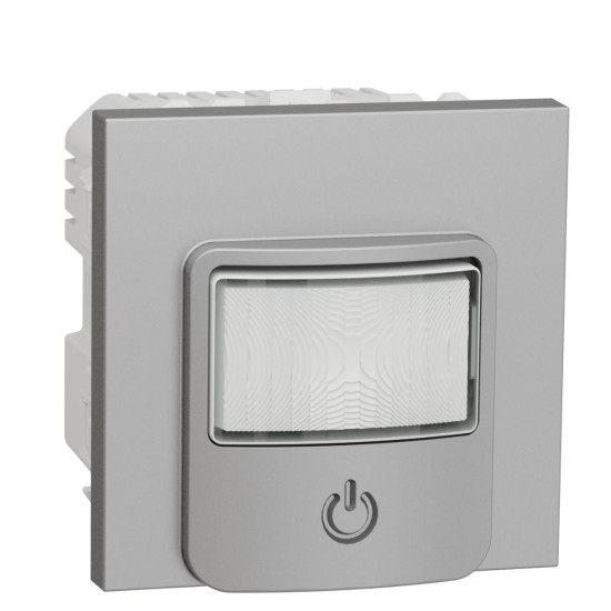 Датчик руху Schneider Electric NU352530 із вимикачем 10А (алюміній)