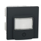 Датчик руху Schneider Electric NU352554 з вимикачем 10А (антрацит)
