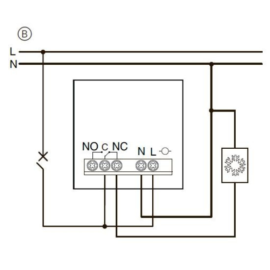 Кімнатний термостат Schneider Electric NU350154 із вбудованим датчиком 8А (антрацит)
