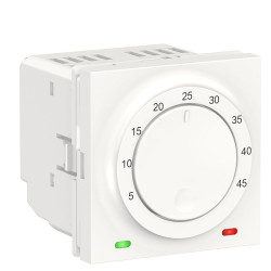 Термостат Schneider Electric NU350318 для теплої підлоги 10А (білий)