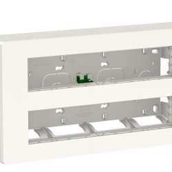Антибактеріальна установча коробка Schneider Electric NU121020 Unica System+ 2х5