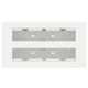 Антибактеріальна установча коробка Schneider Electric NU121020 Unica System+ 2х5