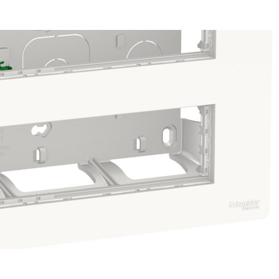 Антибактеріальна установча коробка Schneider Electric NU121020 Unica System+ 2х5