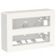 Антибактеріальна установча коробка Schneider Electric NU121820 Unica System+ 2х4