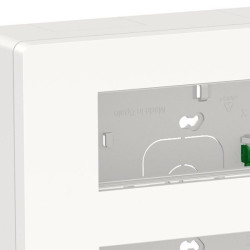 Антибактеріальна установча коробка Schneider Electric NU121820 Unica System+ 2х4