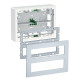 Антибактеріальна установча коробка Schneider Electric NU121820 Unica System+ 2х4