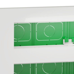 Антибактеріальна установча коробка Schneider Electric NU171020 Unica System+ 2х5