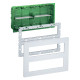 Антибактеріальна установча коробка Schneider Electric NU171820 Unica System+ 2х4
