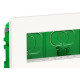 Антибактеріальна установча коробка Schneider Electric NU171820 Unica System+ 2х4