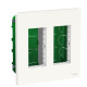Вбудована коробка Schneider Electric NU172418 Unica System+ 2х2 (білий)