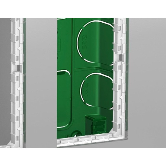 Встановлювальна коробка Schneider Electric NU172430 Unica System+ 2х2 (алюміній)