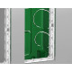 Встановлювальна коробка Schneider Electric NU172430 Unica System+ 2х2 (алюміній)