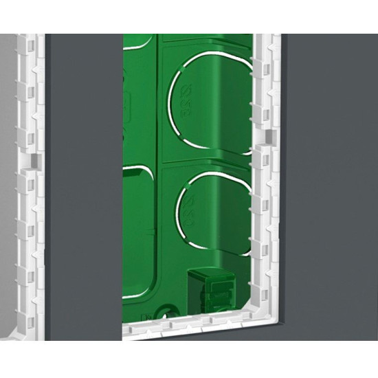 Встановлювальна коробка Schneider Electric NU172454 Unica System+ 2х2 (антрацит)