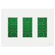 Вбудована коробка Schneider Electric NU173418 Unica System+ 3х2 (білий)