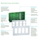 Вбудована коробка Schneider Electric NU173418 Unica System+ 3х2 (білий)